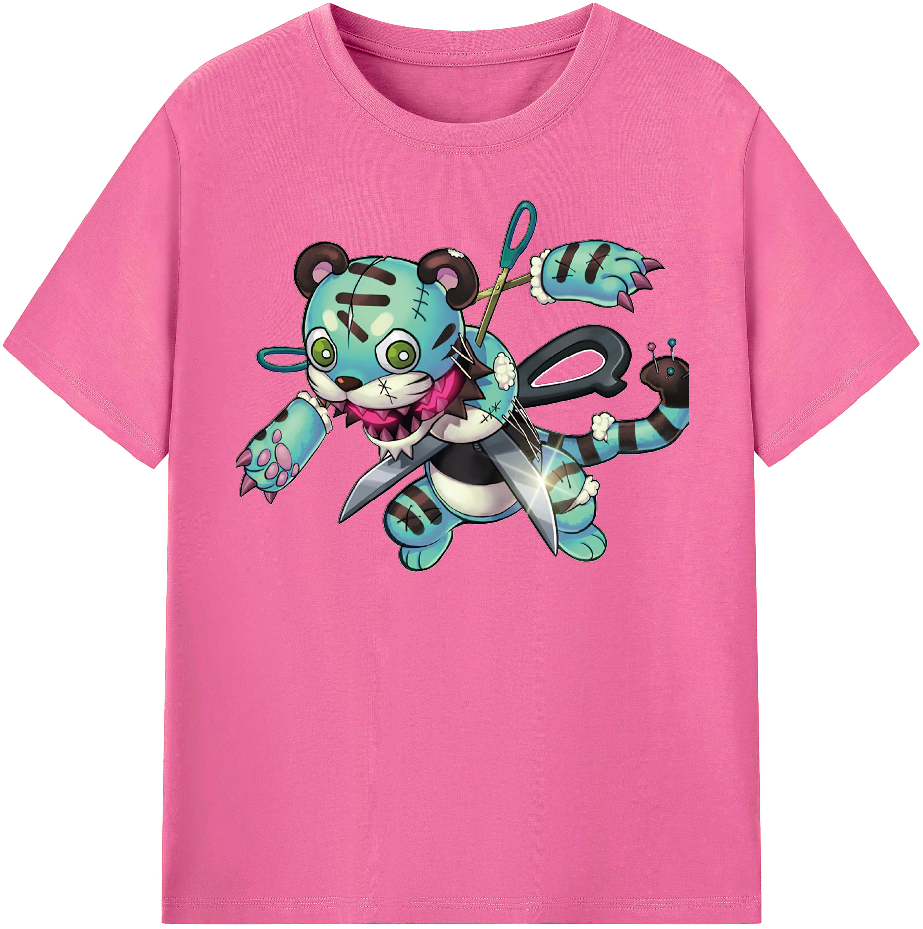 （画像用） 遊☆戯☆王 Yu-Gi-Oh! レディースカジュアルプリントTシャツ（綿100％）